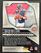 2024 Panini Prizm Football Caleb Williams #301 Silver RC